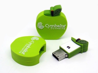 Apple Shaped  Thumbdrive  4GB