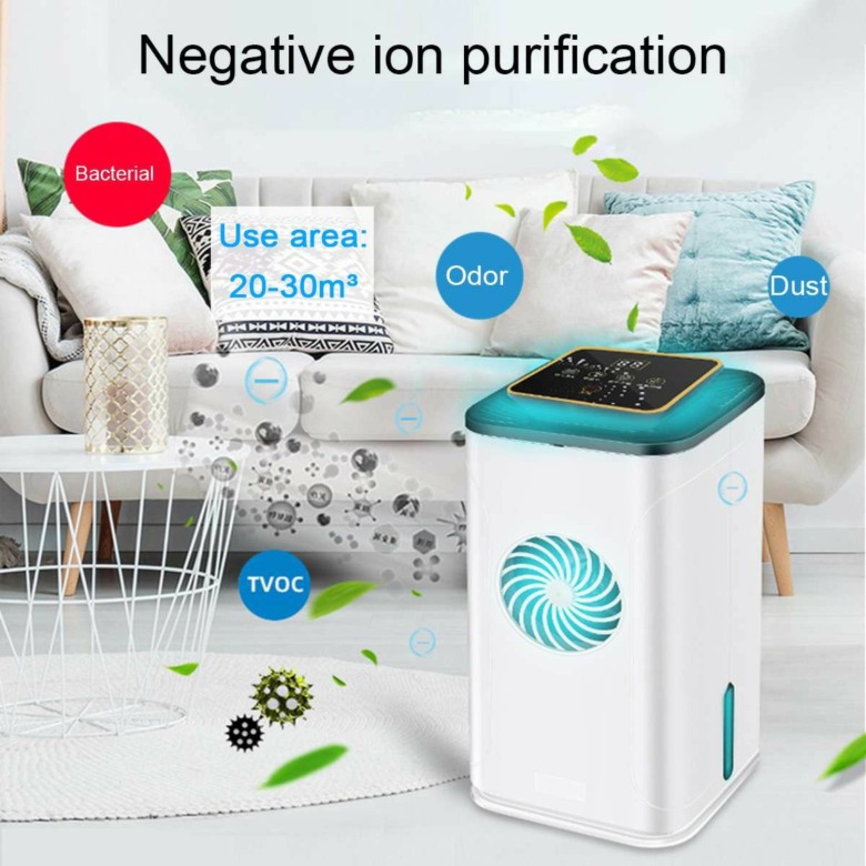 Air Purifier with UV, Anion and HEPA Filter